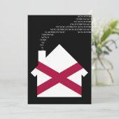 neue Alabama-Adresse Ankündigung (Stehend Vorderseite)