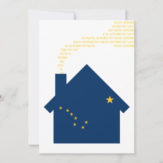 neue Alaskan-Adresse Ankündigung (Vorderseite)