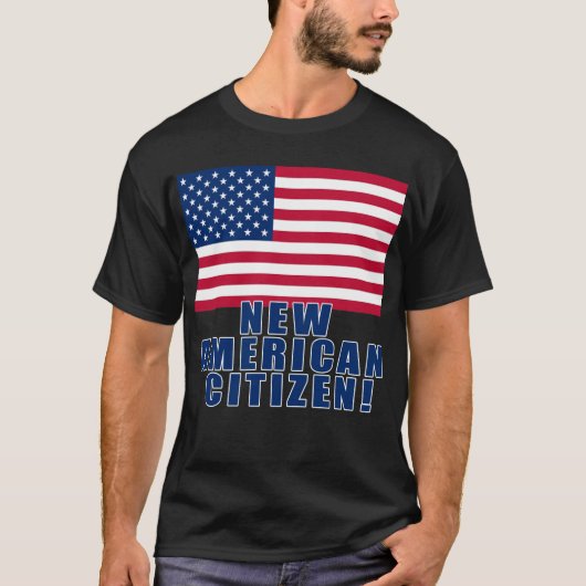 Neue amerikanische Bürger-Geschenke und T-Shirts (Vorderseite)