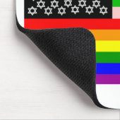 Neue amerikanische Flagge Mousepad (Ecke)