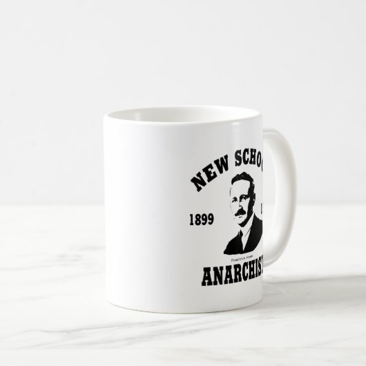 Neue Anarchisten -- Friedrich A. Hayek Kaffeetasse (VorderseiteRechts)