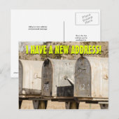 Neue Änderung der Postkarte (Vorne/Hinten)