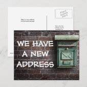 Neue Änderung der Postkarte (Vorne/Hinten)