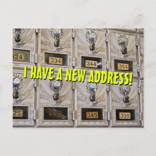 Neue Änderung der Postkarte (Vorderseite)