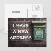 Neue Änderung der Postkarte (Vorne/Hinten)