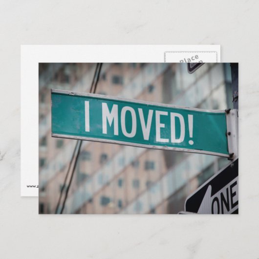 Neue Änderung der Postkarte (Vorne/Hinten)