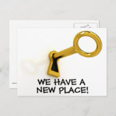 Neue Änderung der Postkarte (Vorne/Hinten)