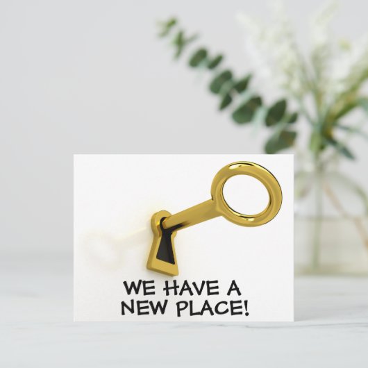 Neue Änderung der Postkarte (Stehend Vorderseite)