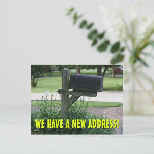 Neue Änderung der Postkarte (Stehend Vorderseite)