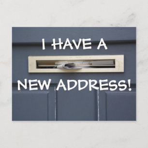 Neue Änderung der Postkarte