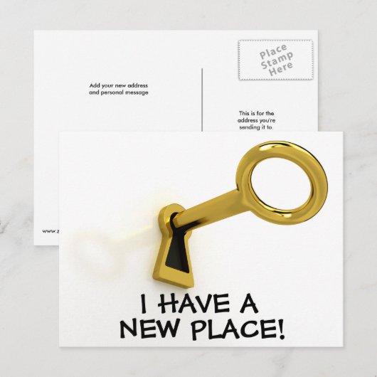 Neue Änderung der Postkarte (Vorne/Hinten)