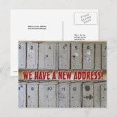 Neue Änderung der Postkarte (Vorne/Hinten)