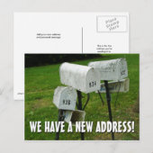 Neue Änderung der Postkarte (Vorne/Hinten)