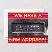 Neue Änderung der Postkarte (Vorne/Hinten)