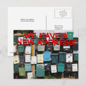 Neue Änderung der Postkarte (Vorne/Hinten)