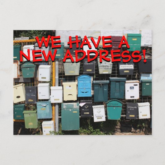 Neue Änderung der Postkarte (Vorderseite)