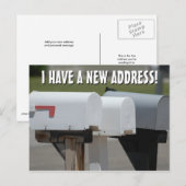 Neue Änderung der Postkarte (Vorne/Hinten)