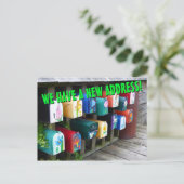 Neue Änderung der Postkarte (Stehend Vorderseite)