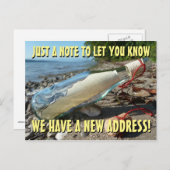 Neue Änderung der Postkarte (Vorne/Hinten)