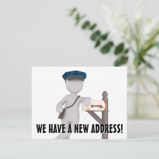 Neue Änderung der Postkarte (Stehend Vorderseite)