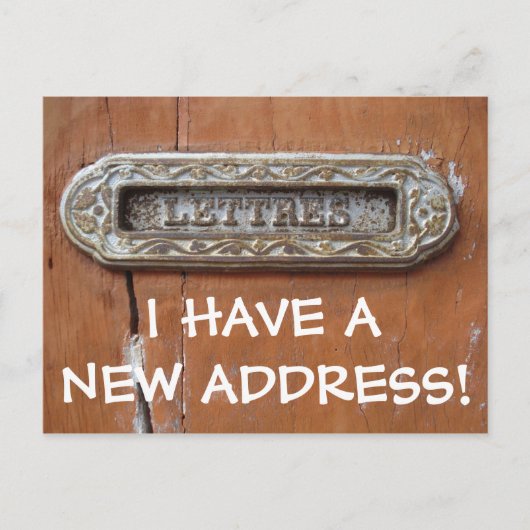 Neue Änderung der Postkarte (Vorderseite)