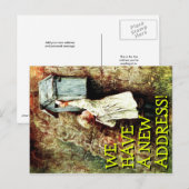 Neue Änderung der Postkarte (Vorne/Hinten)