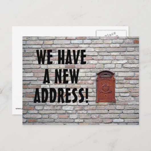 Neue Änderung der Postkarte (Vorne/Hinten)