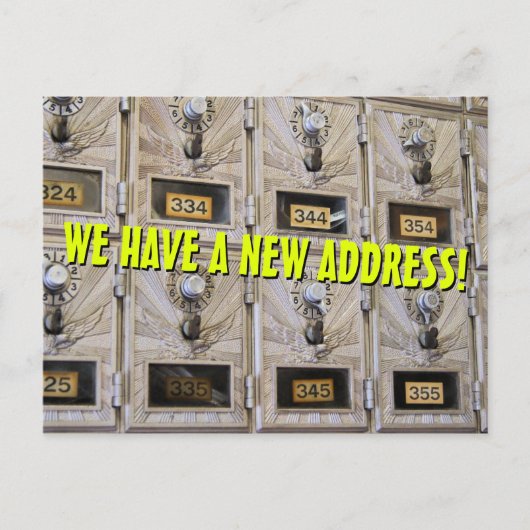 Neue Änderung der Postkarte (Vorderseite)