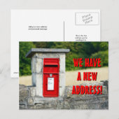 Neue Änderung der Postkarte (Vorne/Hinten)