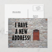 Neue Änderung der Postkarte (Vorne/Hinten)