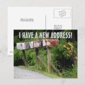 Neue Änderung der Postkarte (Vorne/Hinten)