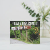 Neue Änderung der Postkarte (Stehend Vorderseite)