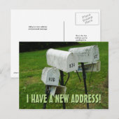 Neue Änderung der Postkarte (Vorne/Hinten)