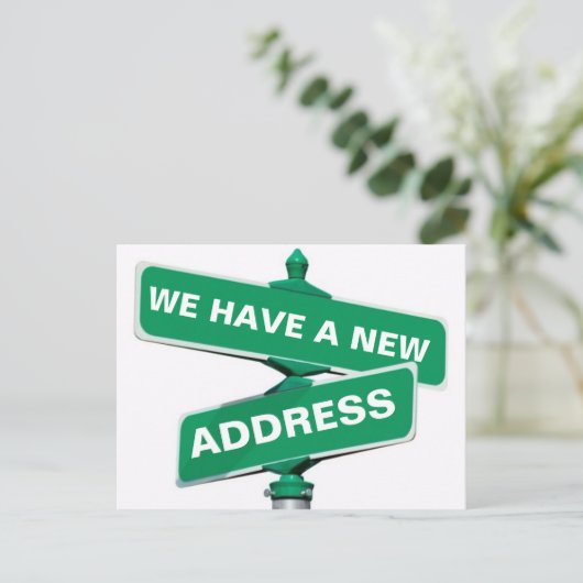 Neue Änderung der Postkarte (Stehend Vorderseite)