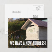 Neue Änderung der Postkarte (Vorne/Hinten)