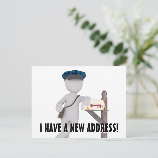 Neue Änderung der Postkarte (Stehend Vorderseite)