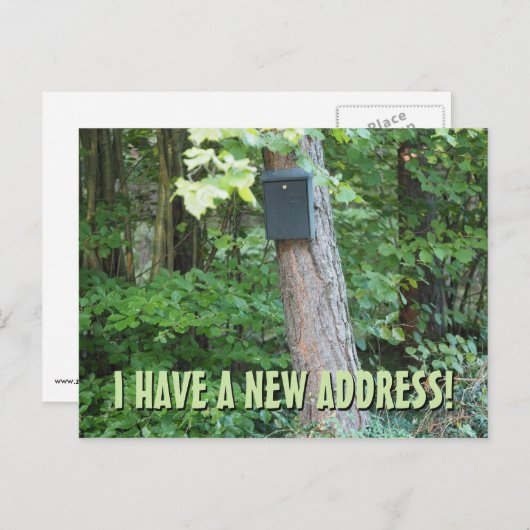 Neue Änderung der Postkarte (Vorne/Hinten)