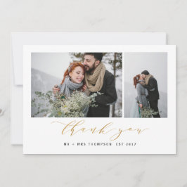 NEUE ANFÄNGE DANKEN YOU-GOLD DANKESKARTE