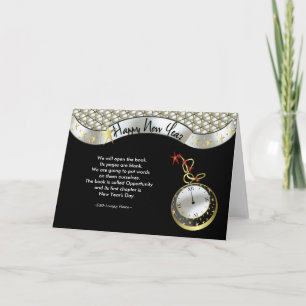 Neue Anfänge Feiertagskarte