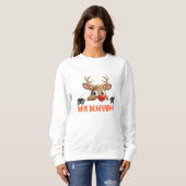 Neue Anfänge Frohes Weihnachten Sweatshirt (Vorne ganz)