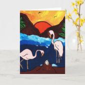 NEUE ANFÄNGE KARTE (Gelbe Blume)