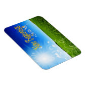 "Neue Anfänge" Motivation Affirmation Flexibel Magnet (Rechte Seite)