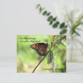 Neue Anfänge Postkarte (Stehend Vorderseite)