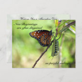 Neue Anfänge Postkarte (Vorne/Hinten)