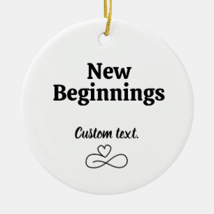 Neue Anfänge, Scheidungsgeschenke Neu Single Freih Keramik Ornament