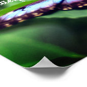 Neue Anfänge Schmetterling Inspiration Zitat Poster (Ecke)