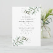 Neue Anfänge Wasserfarben Probe Einladung (Stehend Vorderseite)