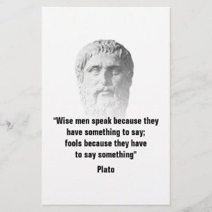 Neue Angebotsvorlage für Platon Briefpapier