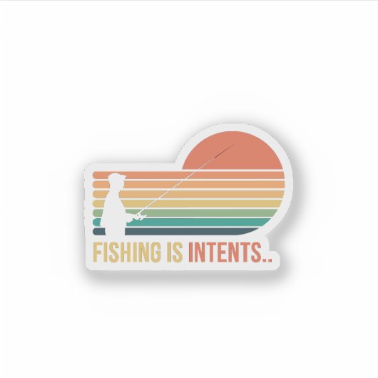 neue Angelaufkleber Aufkleber (Vorderseite)