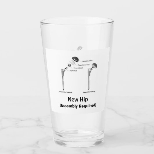 Neue Angesagte Assembly erforderlich Glas (Vorderseite)